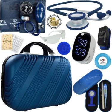 Imagem de Kit Medicina Aparelho Pressao Estetoscopio Completo - Love Saude, BIC 