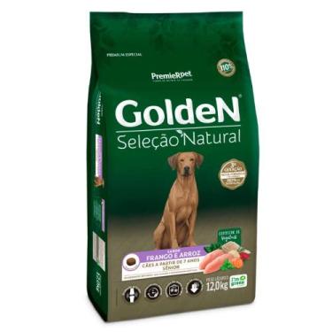 Imagem de Ração Golden Seleção Natural para Cães Sênior de Porte Médio e Grande 