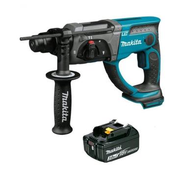 Imagem de Martelete Comb Rompedor Makita Dhr202Z 18V + 1Bat De 3,0Ah