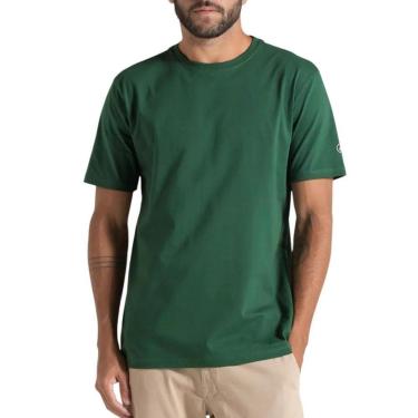 Imagem de Camiseta Volcom Solid Stone Verde-Masculino