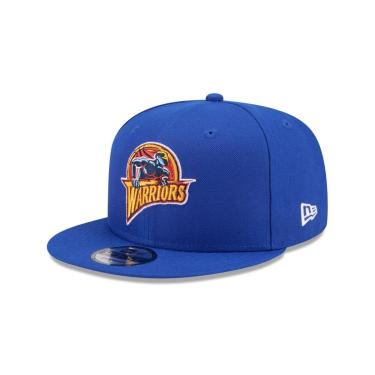 Imagem de BONE NEW ERA 9FIFTY GOLDEN STATE WARRIORS NBA HARDWOOD AZUL-Masculino