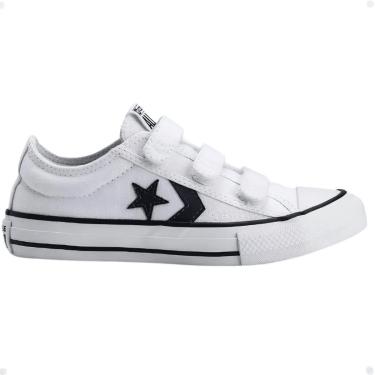 Imagem de Tênis Infantil Converse All Star Original Star Player Unissex Tiras Autocolantes Confortável Estilos-Unissex