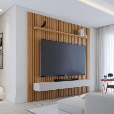 Imagem de Conjunto Painel Ripado 2500 e Nicho Niágara 2179 - Colibri