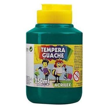 Imagem de Tinta Tempera Guache 250ml Verde Bandeira Acrilex 511 Tinta Tempera Gu