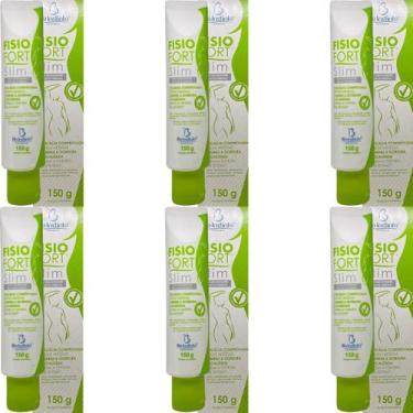 Imagem de 6 Creme Redutor de Medidas Bio Instinto Fisiofort Slim Bisnaga 150g