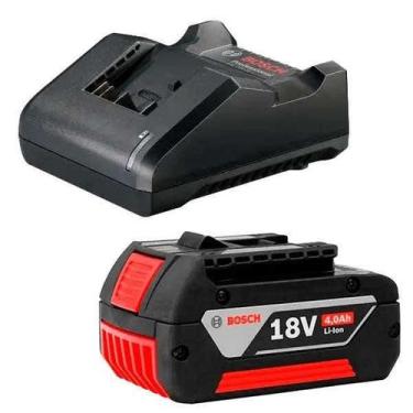 Imagem de Carregador de Bateria GAL 18V-20 com Bateria 4.0Ah BOSCH, Bivolt