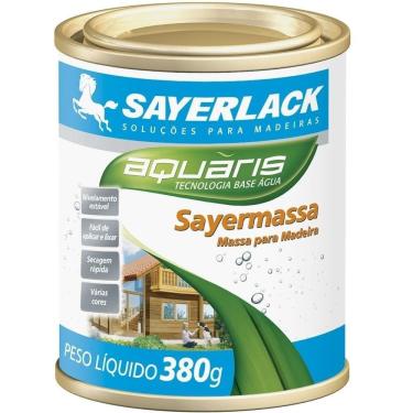 Imagem de Massa Sayerlack para Madeira Sayermassa Imbuia/Tabaco 380g