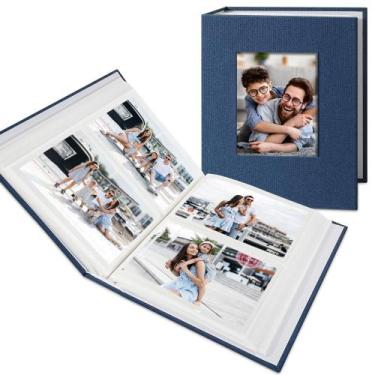 Imagem de O álbum de fotos Vienrose 10x15cm contém 240 fotos para casamento