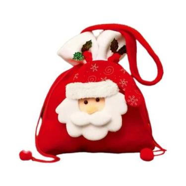 Imagem de Bolsas De Presente De Natal Para Crianças, Sacolas De Doces Em Forma D