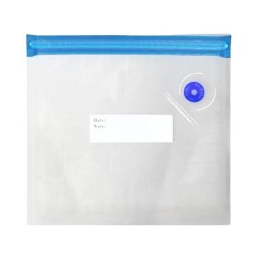 Imagem de Sacos De Vácuo Reutilizáveis Sem BPA Para Armazenamento De Alimentos F