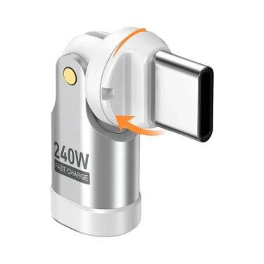 Imagem de Adaptador USB C 240W 5A Conversor De Carregamento Rápido Para iPhone L