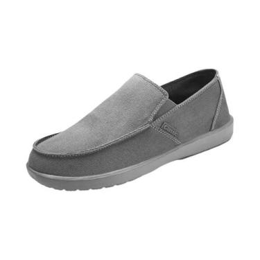 Imagem de Tênis Masculinos Respiráveis De Lona Vulcanizada Para Caminhada, Estil