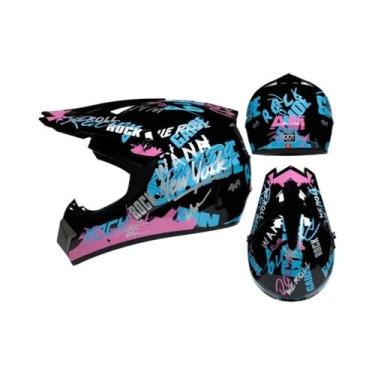 Imagem de Capacete De Motocross Infantil Unissex Para Bicicleta E ATV Certificad