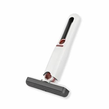 Imagem de Mini Mop Rodinho Esfregão Portátil Dobrável Branco - Genérico