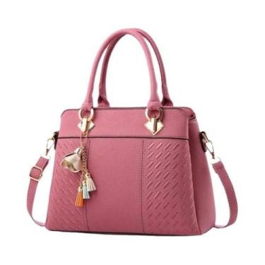 Imagem de Bolsa Crossbody Feminina Bordada com Borla - Grande Capacidade - Estil