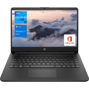 Imagem de Notebook HP Portable 14" HD Intel Quad-Core N4120 16 GB RAM 64 GB