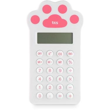 Imagem de Calculadora de Bolso 8 DIG. TRIS PETS Patinha - Summit