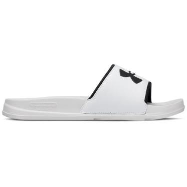 Imagem de Chinelo Unissex Under Armour Daily, Branco, 41-42