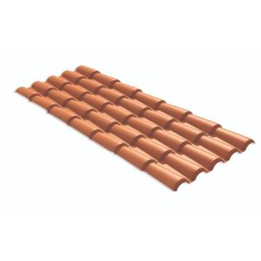Imagem de Telha Colonial PVC 3,28x0,86cm 5 Ondas Permatti Ceramica