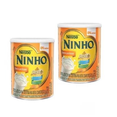 Imagem de KIT C/2 Leite Em Pó Ninho Zero Lactose 380g NESTLE - Nestlé
