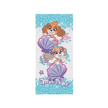Imagem de Toalha de banho infantil felpuda personagens-lepper, PATRULHA-SKY FEMI