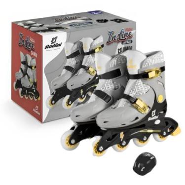 Imagem de Patins 4 Rodas Roller Chumbo c/ Acessórios 30-33 AD03 Fênix - Fenix
