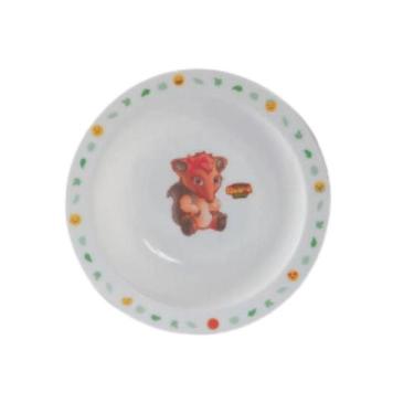 Imagem de Prato Infantil 16cm Turminha guara baby - SEMAAN, Tamandua