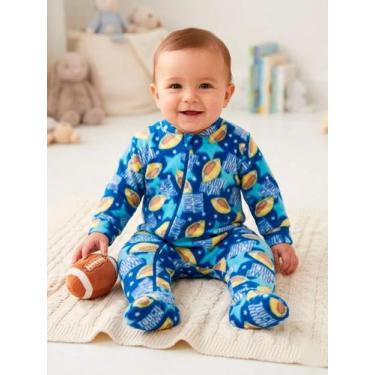 Imagem de Macacão De Bebê Sortido Longo Estampado Com Zíper 1991 - Fashion Need,