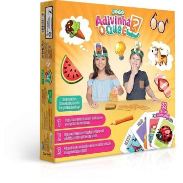 Imagem de Jogo Educativo Adivinha o Que É de Adivinhação Interativo para Família Toyster Brinquedos
