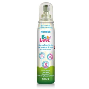 Imagem de Repelente De Insetos Infantil Bebe Love Spray 5H Nutriex 100ml