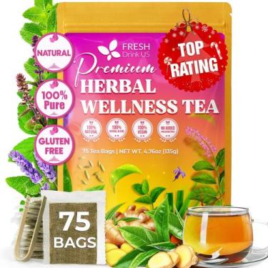 Imagem de Chá de Ervas FRESHDRINKUS Premium Bem-Estar 75 Sachês