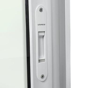 Imagem de Veneziana Elite 6 Folhas Moveis 120 x 150 Vidro Liso Branco Brimak