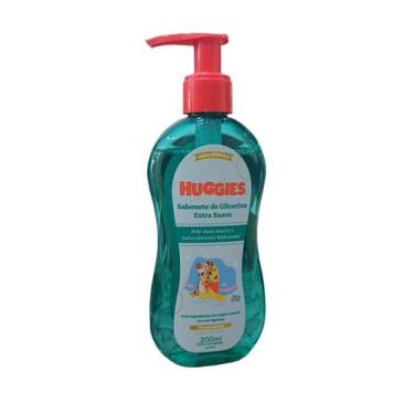 Imagem de Sabonete Liquido Glicerina Infantil Huggies 200ml - Extra Suave