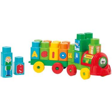 Imagem de Trem Baby Land Didático Cardoso Toys