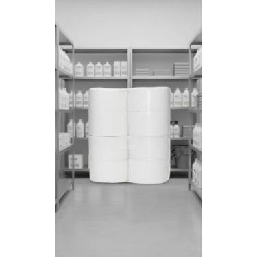 Imagem de Papel Higiênico Institucional Rolão 8x300m Branco - Congratulations St