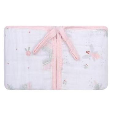 Imagem de PANINHOS DE BOCA BABETE SOFT 40x40cm C/PRENDENDOR DE CHUPETA - KIT C/2
