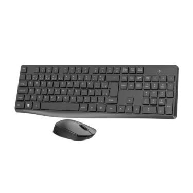 Imagem de Combo Teclado E Mouse Sem Fio Viper Pro Vo203 Creative Preto