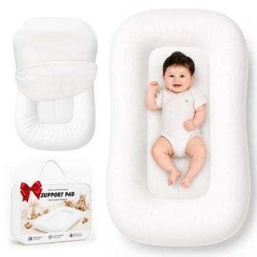 Imagem de Almofada para Bebê Mapotf Soft em Algodão Respirável
