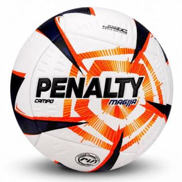 Imagem de Bola Campo Penalty Mag11a R2 XXVI - Futebol Oficial, Branco, Roxo, Lar