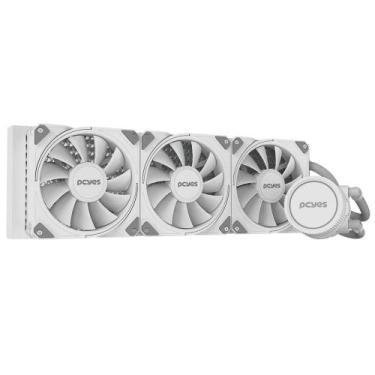 Imagem de Water Cooler PCYES Sangue Frio 3 White GHOST 360MM - TDP 350W - WCSF33