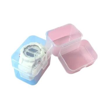 Imagem de Caixa De Relógio Masculino Vintage Transparente Universal Para Armazen