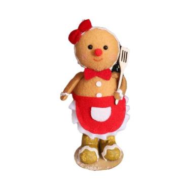 Imagem de Bonecos De Pelúcia De Homem De Gengibre, Enfeites De Natal, Chef De Ge