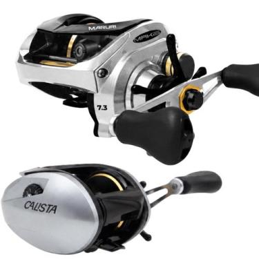 Imagem de Carretilha BG Calista Pesca 11 Rolamento Drag 15kg By Maruri - Makis F