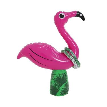 Imagem de Jogo Argolas Inflável Flamingo para Piscina Bel