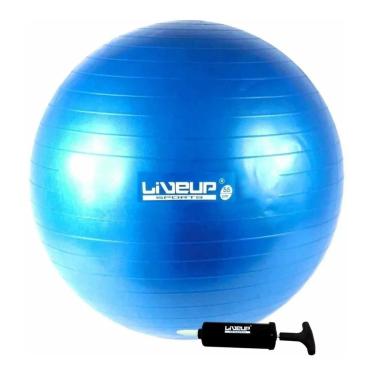 Imagem de Bola Suíça Para Pilates LS3222 65-Pr Premium 65Cm Azul Liveup Sports 