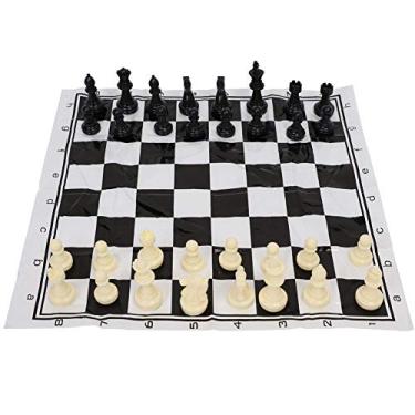 Jogo de tabuleiro de plástico, escada de cobra, conjunto de xadrez