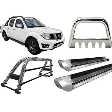 Imagem de KIT QUEBRA MATO+SANTO ANTONIO+ESTRIBO FONTIER 08/2016 CROMO