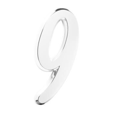 Imagem de Número Residencial Para Casa 9 Espelhado 3D 22cm