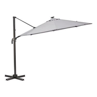 Imagem de Ombrelone Lateral Octagonal Aluminio Iluminação Led - Deluxe