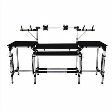 Imagem de Suporte Profissional Linear Titanium Racks RAV-L Ideal Para Teclado, Controladora, Mixe...